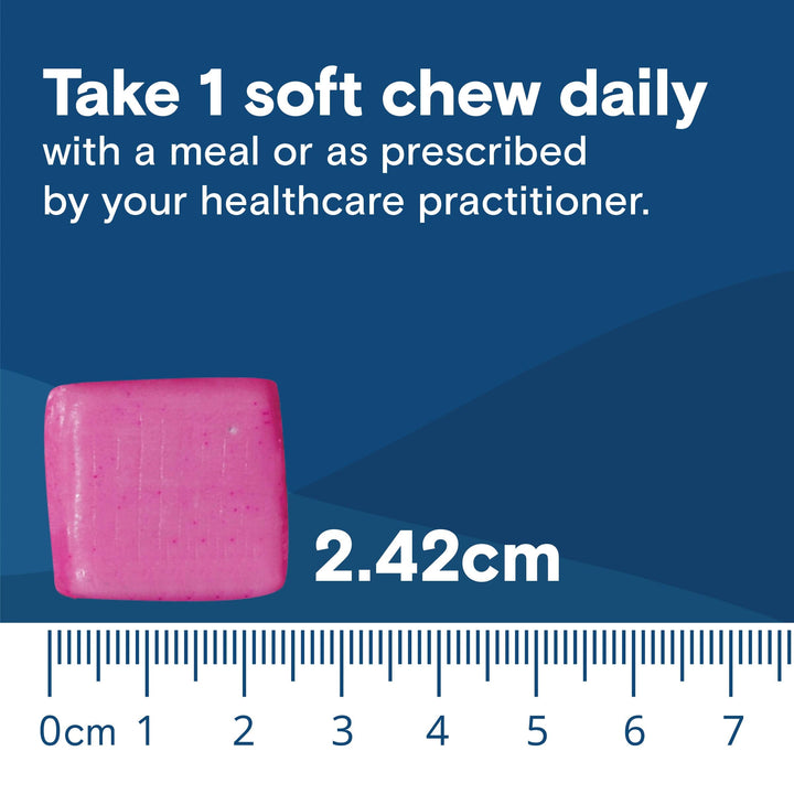 Bariatric Calcium Citrate Soft Chew Fruit Variety Pack suggested use: take one soft chew daily or as directed b your healthcare practitioner.