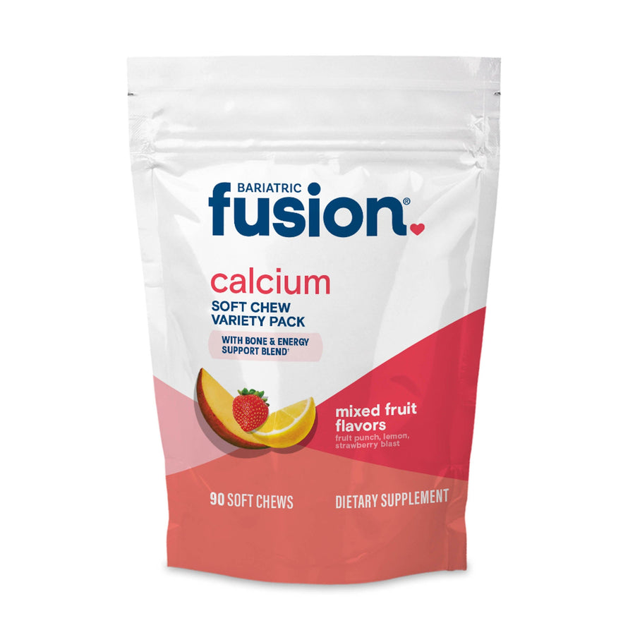 Bariatric Calcium Citrate Soft Chew Fruit Variety Pack