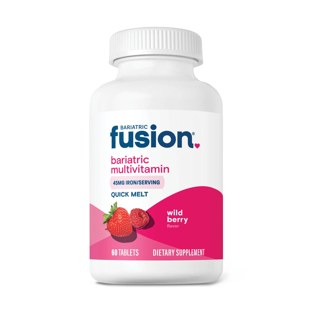 Bariatric Fusion Wild Berry Bariatric Multivitamin with 45mg Iron Quick Melt