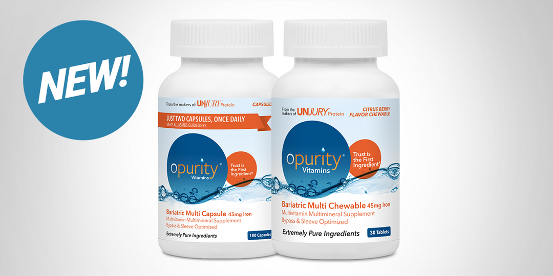 Introducing: 2 NEW Vitamin Essentials for Bariatric Surgery